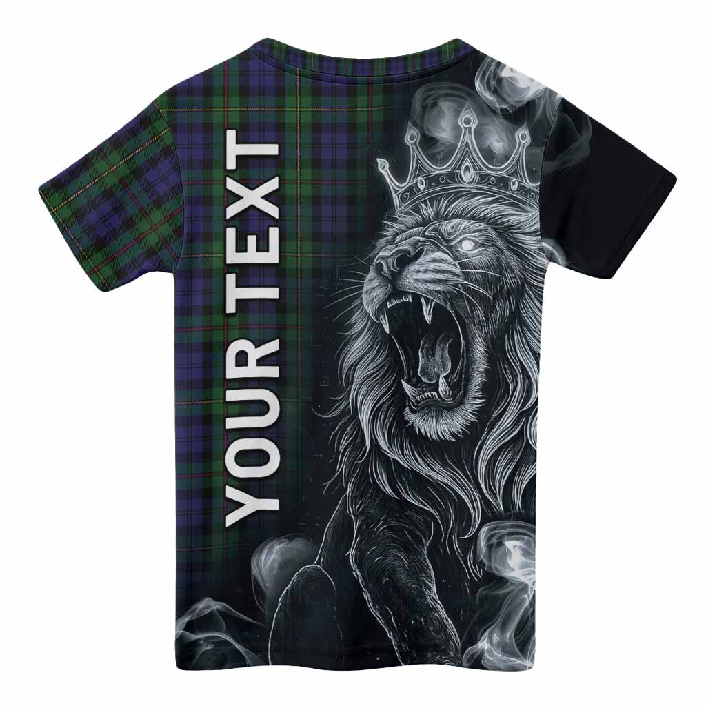 MacEwan (MacEwen) Tartan Kid T-shirt Roaring Lion Heritage
