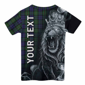 MacEwan (MacEwen) Tartan Kid T-shirt Roaring Lion Heritage