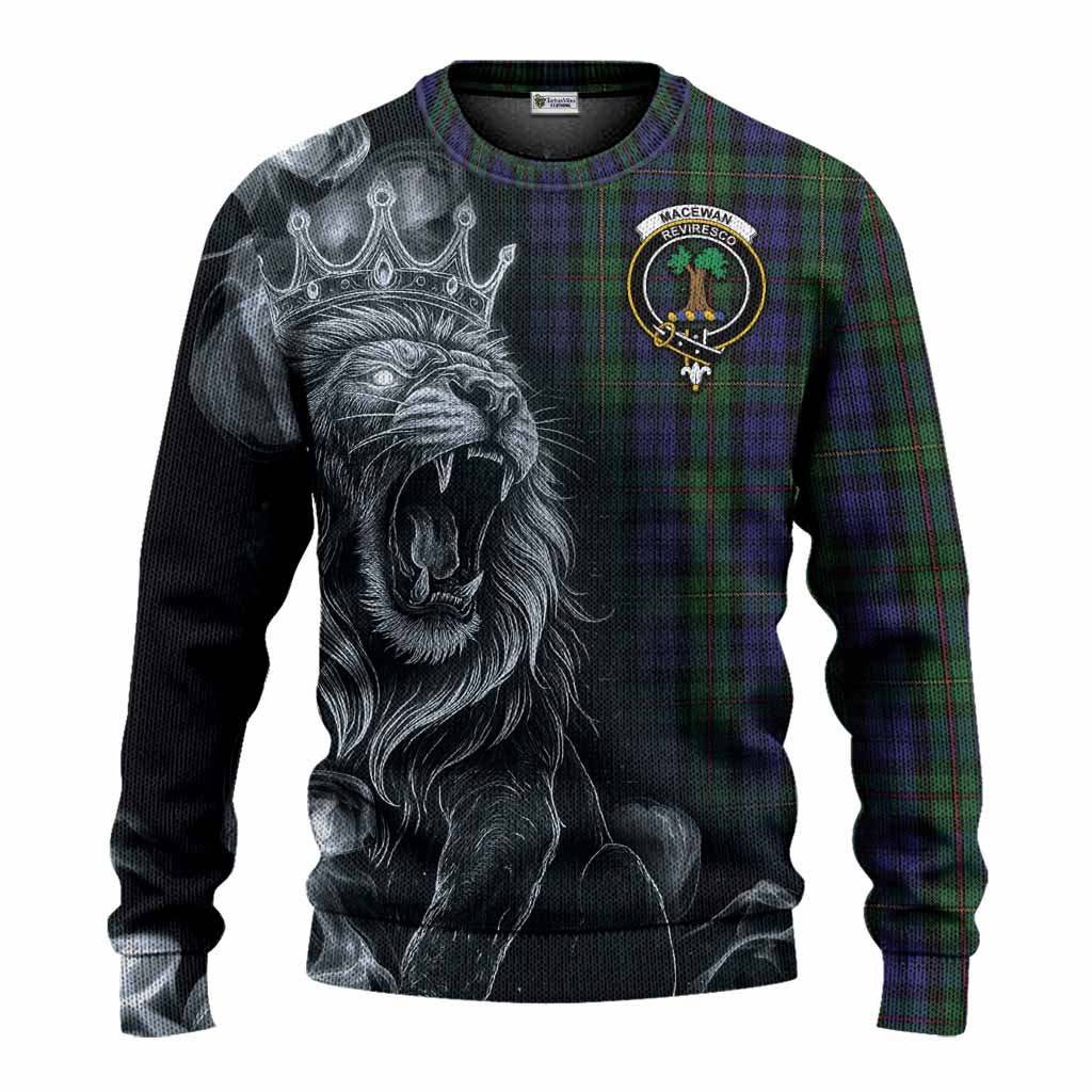 MacEwan (MacEwen) Tartan Knitted Sweater Roaring Lion Heritage