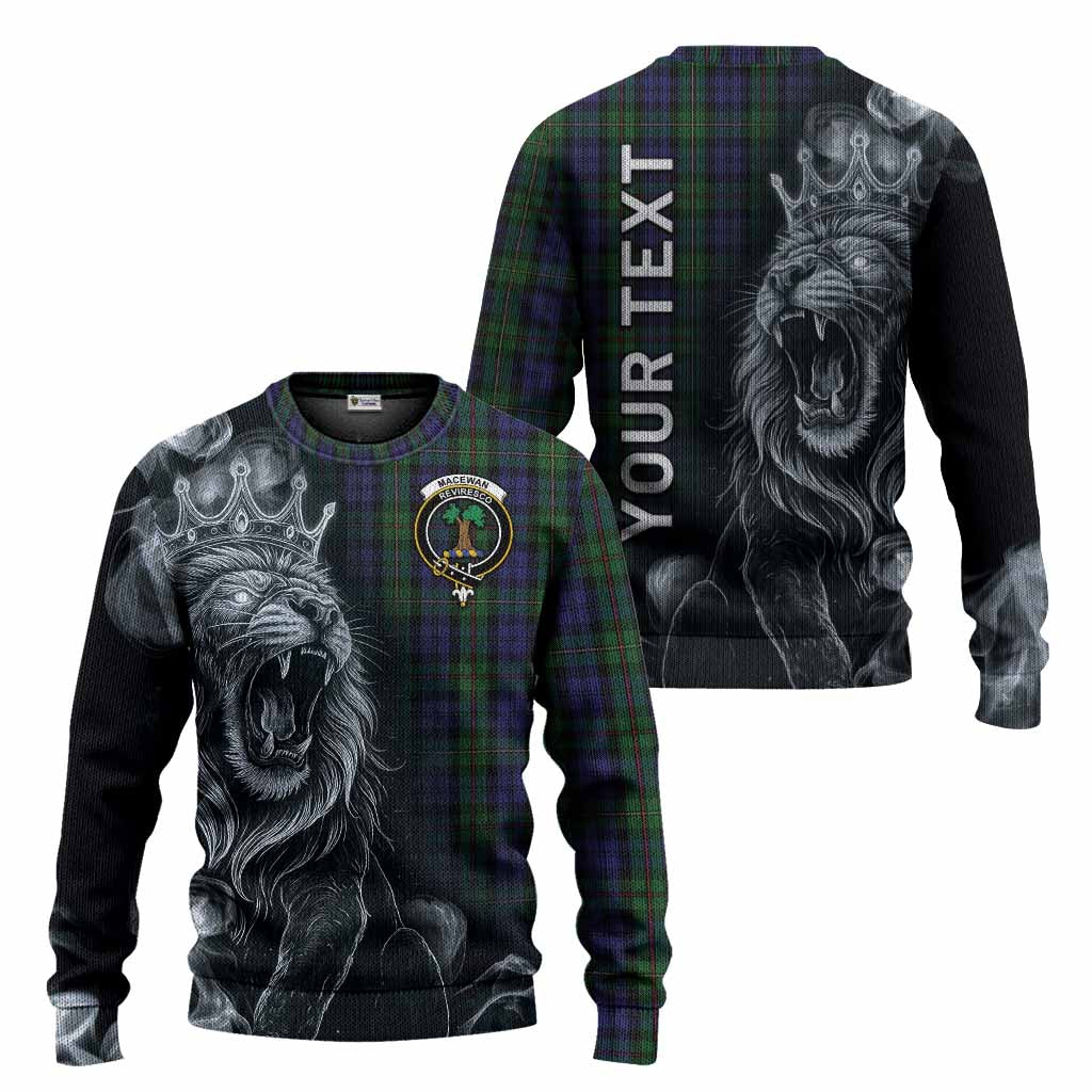 MacEwan (MacEwen) Tartan Knitted Sweater Roaring Lion Heritage