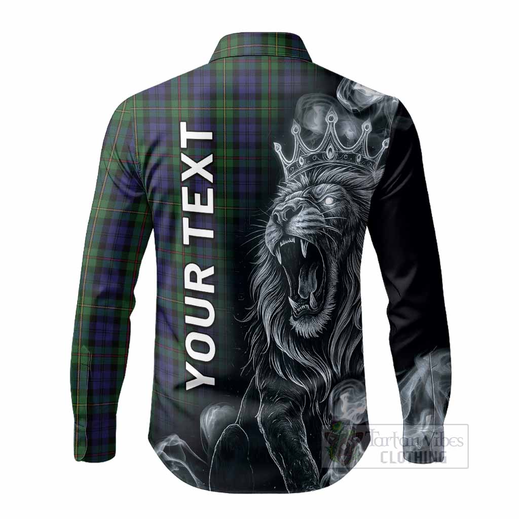 MacEwan (MacEwen) Tartan Long Sleeve Button Shirts Roaring Lion Heritage