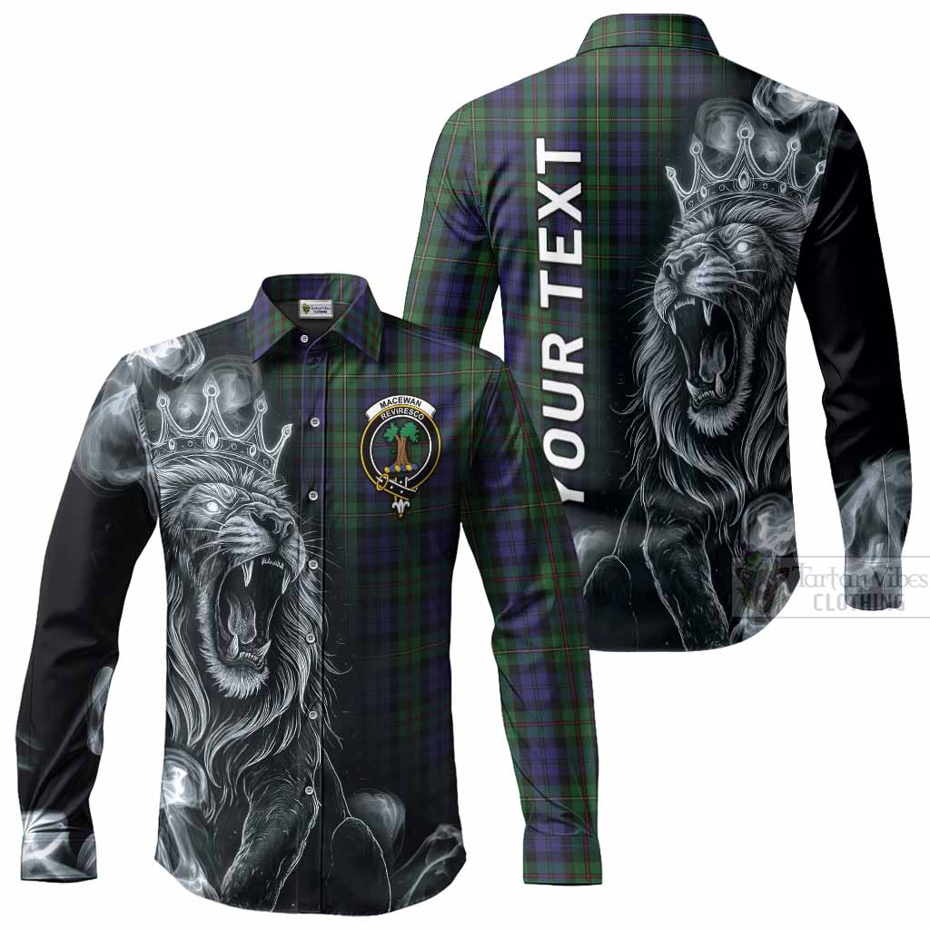MacEwan (MacEwen) Tartan Long Sleeve Button Shirts Roaring Lion Heritage
