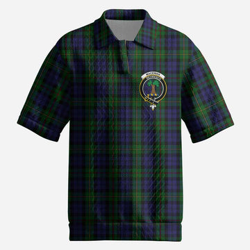MacEwan (MacEwen) Tartan Men’s Polo Sweater Top with Family Crest