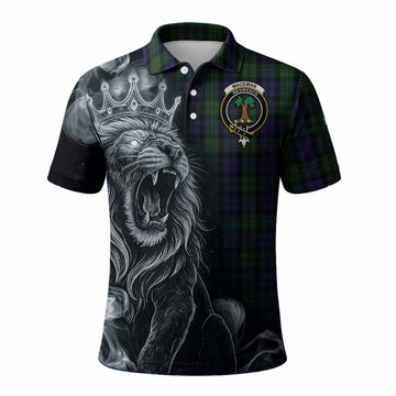 MacEwan (MacEwen) Tartan Polo Shirt Roaring Lion Heritage