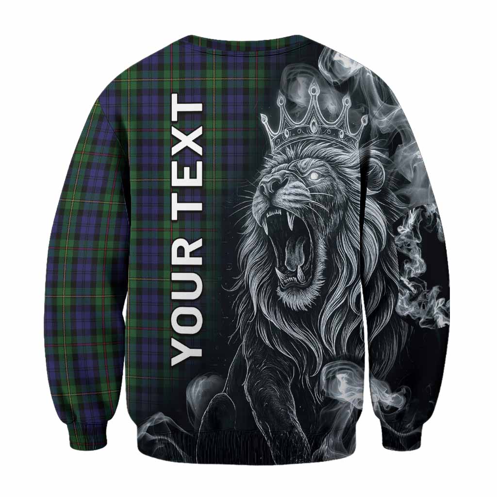 MacEwan (MacEwen) Tartan Sweatshirt Roaring Lion Heritage