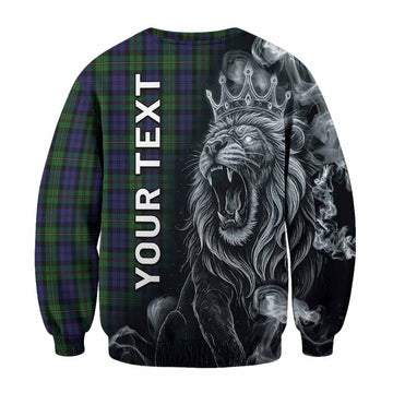 MacEwan (MacEwen) Tartan Sweatshirt Roaring Lion Heritage