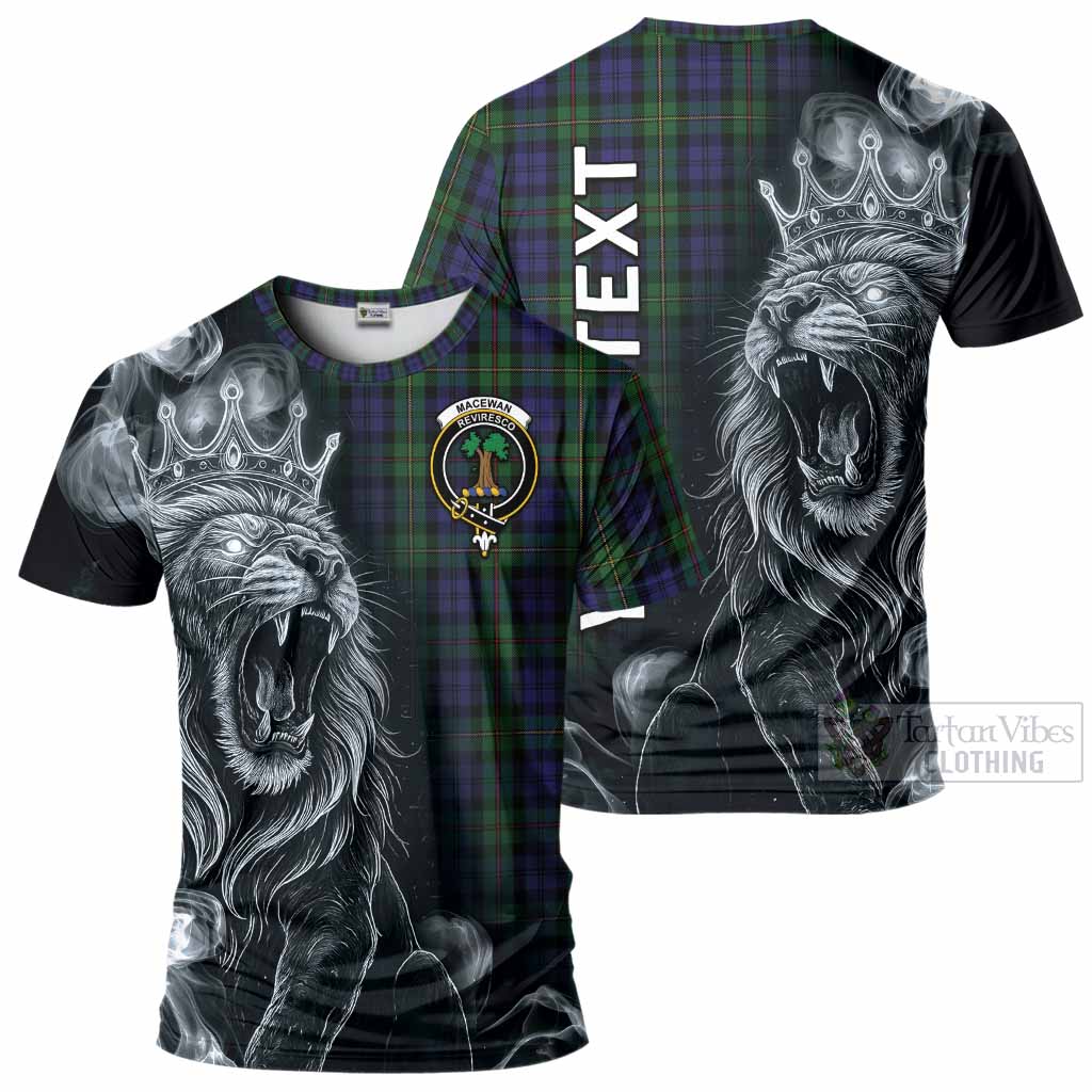 MacEwan (MacEwen) Tartan T-Shirt Roaring Lion Heritage