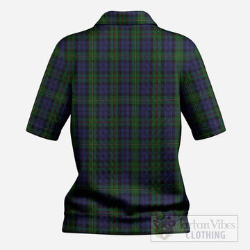 MacEwan (MacEwen) Tartan Women’s Polo Sweater Top with Family Crest