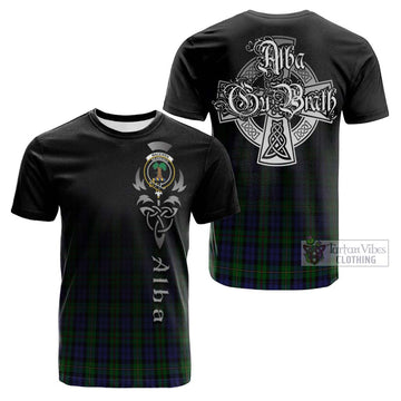 MacEwen Tartan Cotton T-shirt Featuring Alba Gu Brath Family Crest Celtic Inspired Kid's Shirt - Tartan Vibes Clothing