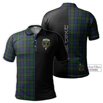 MacEwen Tartan Polo Shirt with Family Crest and Half Of Me Style Kid - Tartan Vibes Clothing