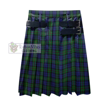 MacEwen Tartan Men's Pleated Skirt - Fashion Casual Retro Scottish Kilt Style