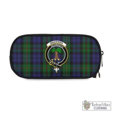 MacEwen Tartan Pen and Pencil Case with Family Crest One Size 4.13*8.74 inch - Tartan Vibes Clothing