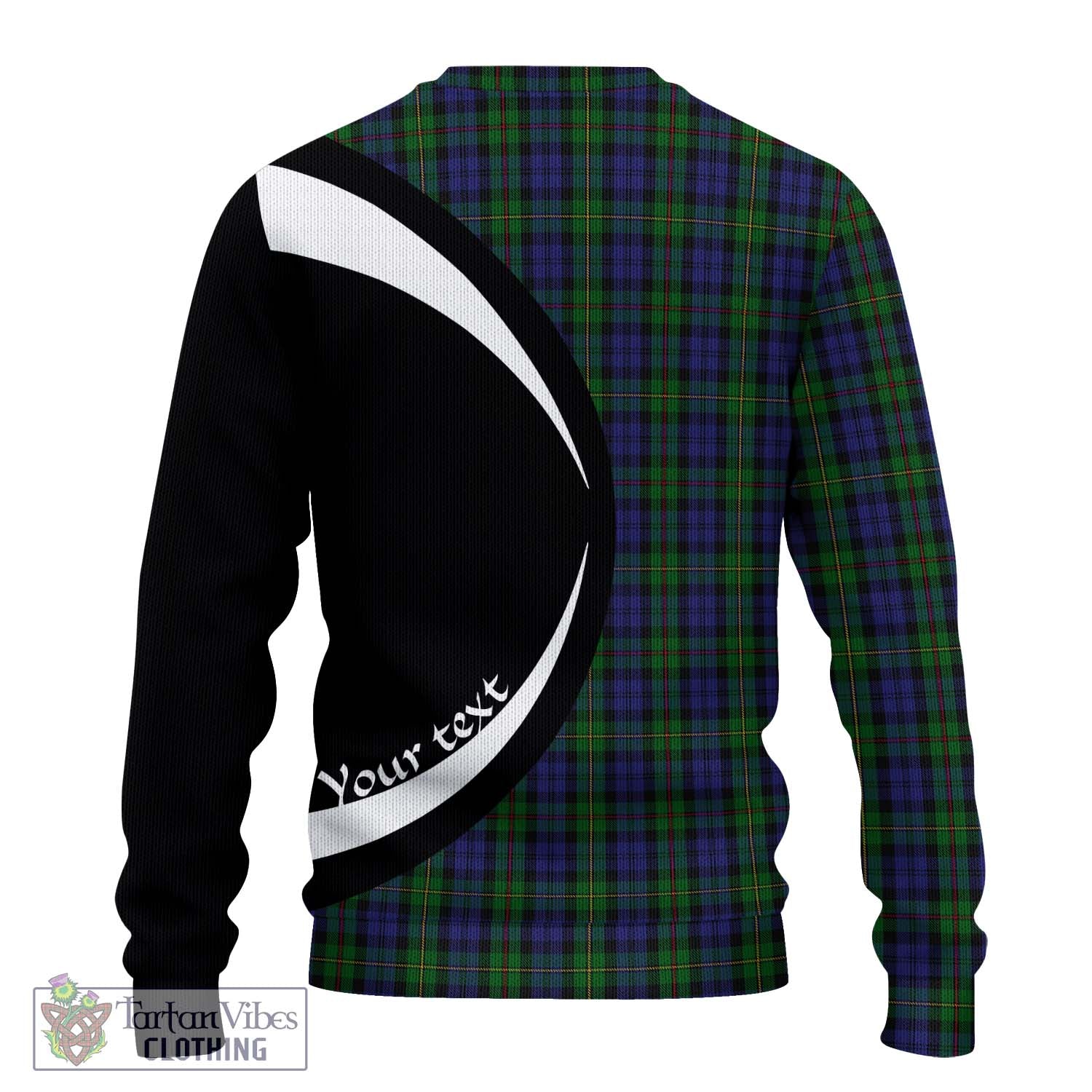 MacEwen Tartan Ugly Sweater with Family Crest Circle Style - Tartan Vibes Clothing