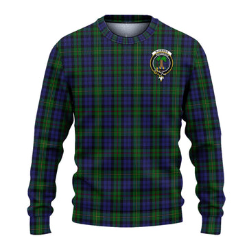 MacEwen Tartan Ugly Sweater with Family Crest - Tartan Vibes Clothing