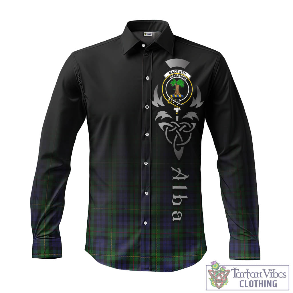 Mercer Modern Tartan Crest T-shirt - Alba Celtic Style main image 1