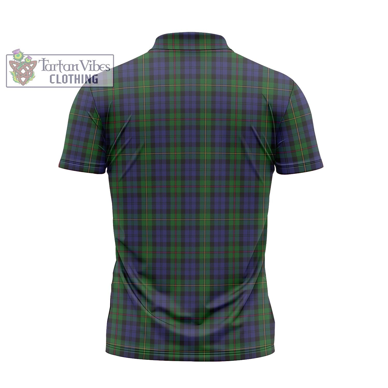 MacEwen Tartan Zipper Polo Shirt - Tartan Vibes Clothing