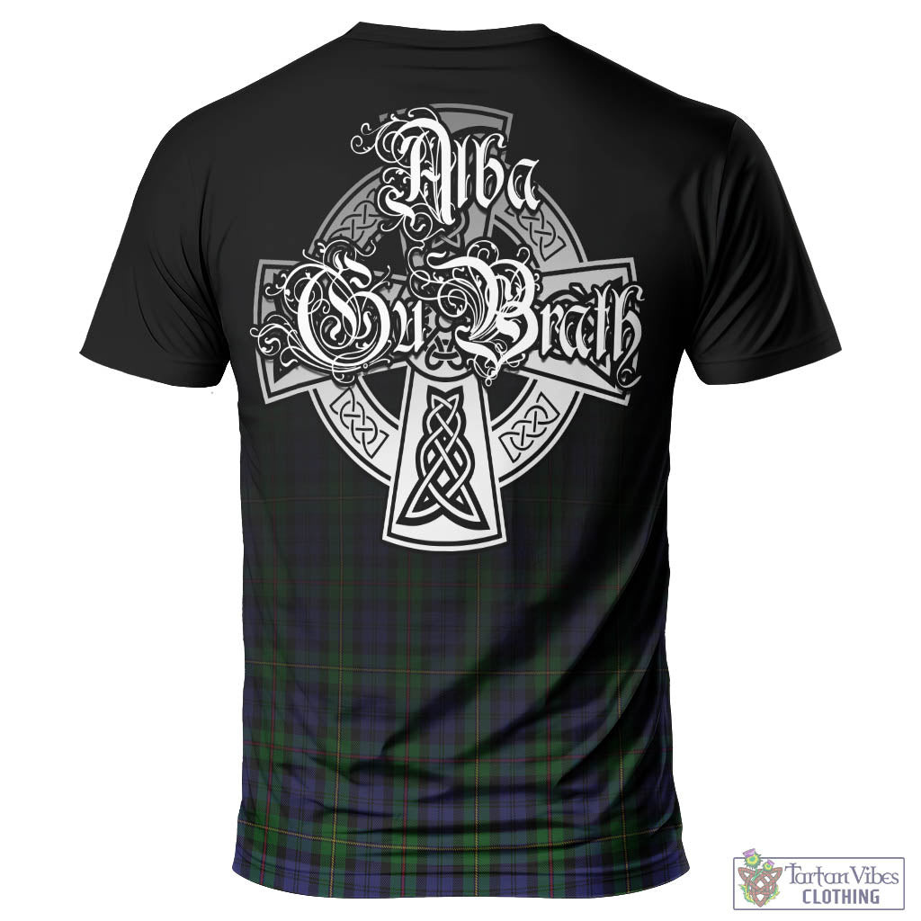 MacEwen Tartan T-Shirt Featuring Alba Gu Brath Family Crest Celtic Inspired - Tartan Vibes Clothing