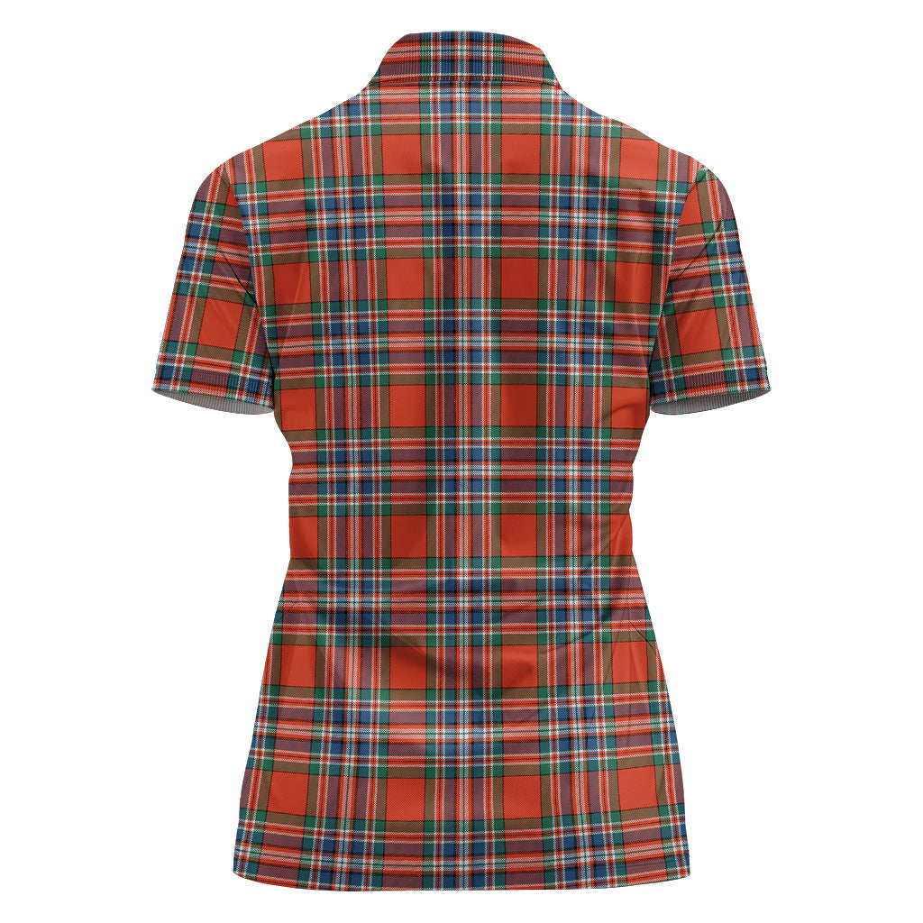 macfarlane-ancient-tartan-polo-shirt-with-family-crest-for-women