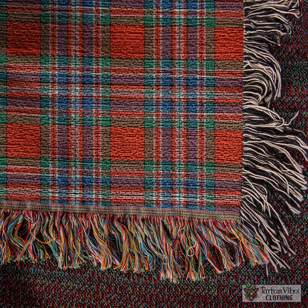 Tartan Vibes Clothing MacFarlane Ancient Tartan Woven Blanket