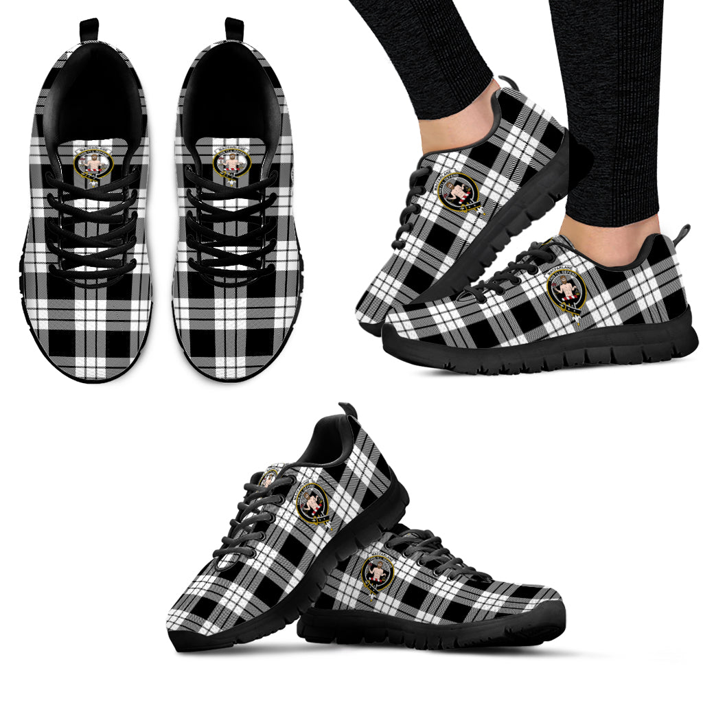 macfarlane-black-white-tartan-sneakers-with-family-crest