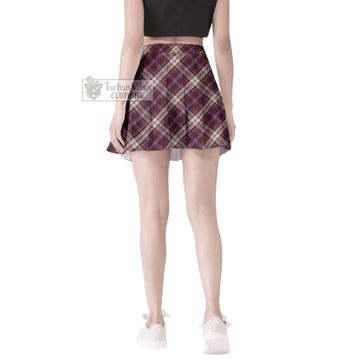 MacFarlane Dress Tartan Women's Plated Mini Skirt