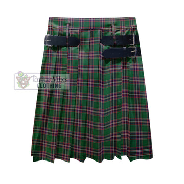 MacFarlane Hunting Tartan Men's Pleated Skirt - Fashion Casual Retro Scottish Kilt Style