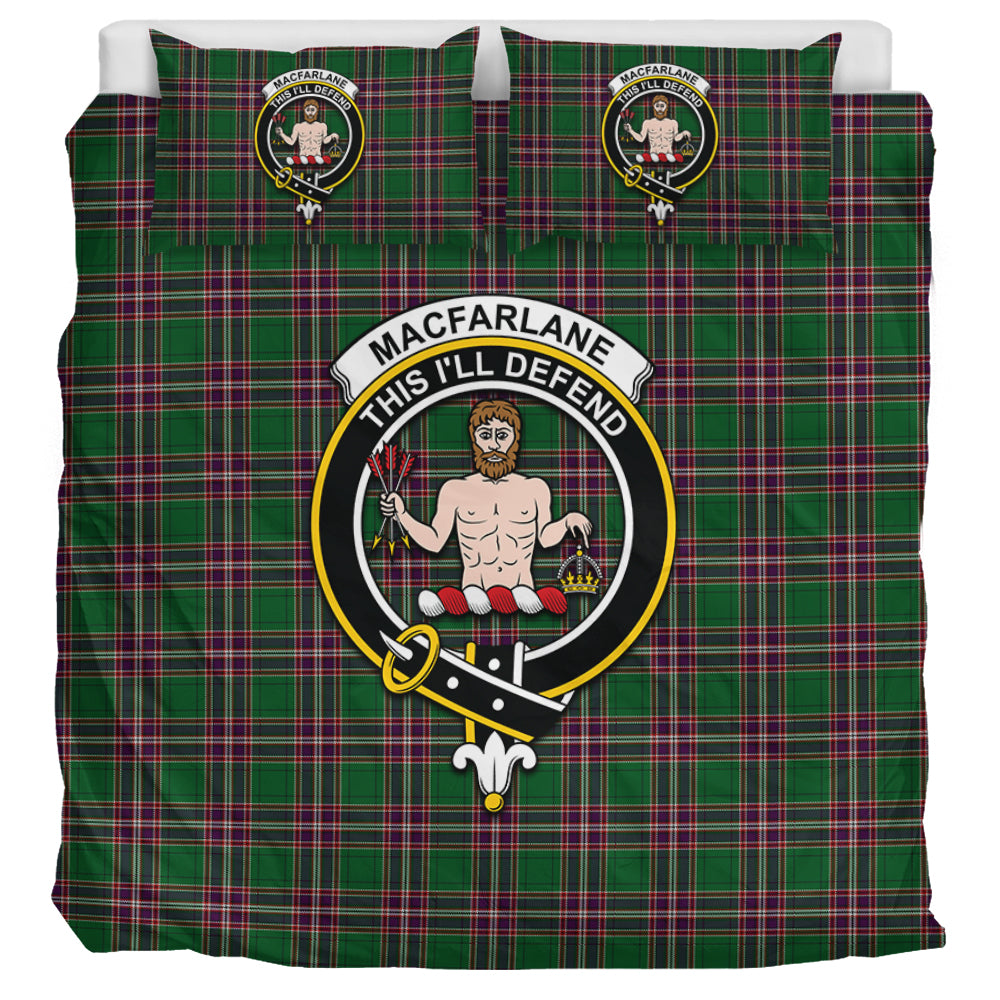 macfarlane-hunting-tartan-bedding-set-with-family-crest