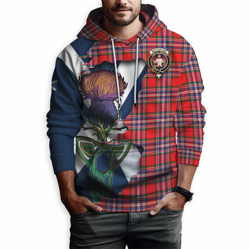 MacFarlane (McFarlane) Tartan Family Crest Hoodie Scottish Thistle Celtic Inspired