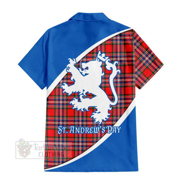 MacFarlane (McFarlane) Family Crest Tartan Hawaiian Shirt Celebrate Saint Andrew's Day in Style