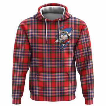 MacFarlane (McFarlane) Clan Crest In Me Tartan Hoodie Scotland Flag Style