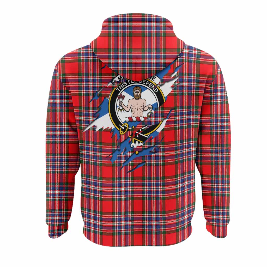 MacFarlane (McFarlane) Clan Crest In Me Tartan Hoodie Scotland Flag Style