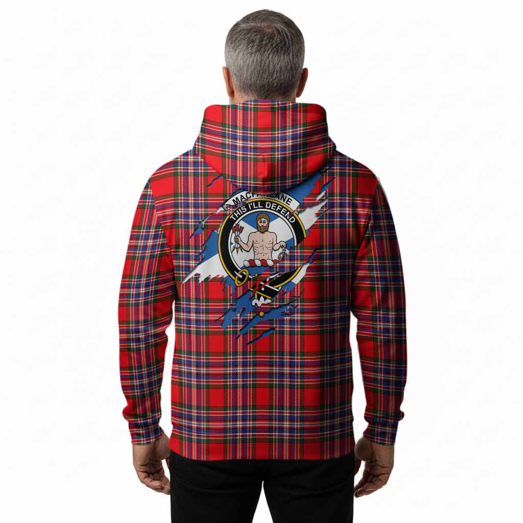 MacFarlane (McFarlane) Clan Crest In Me Tartan Hoodie Scotland Flag Style