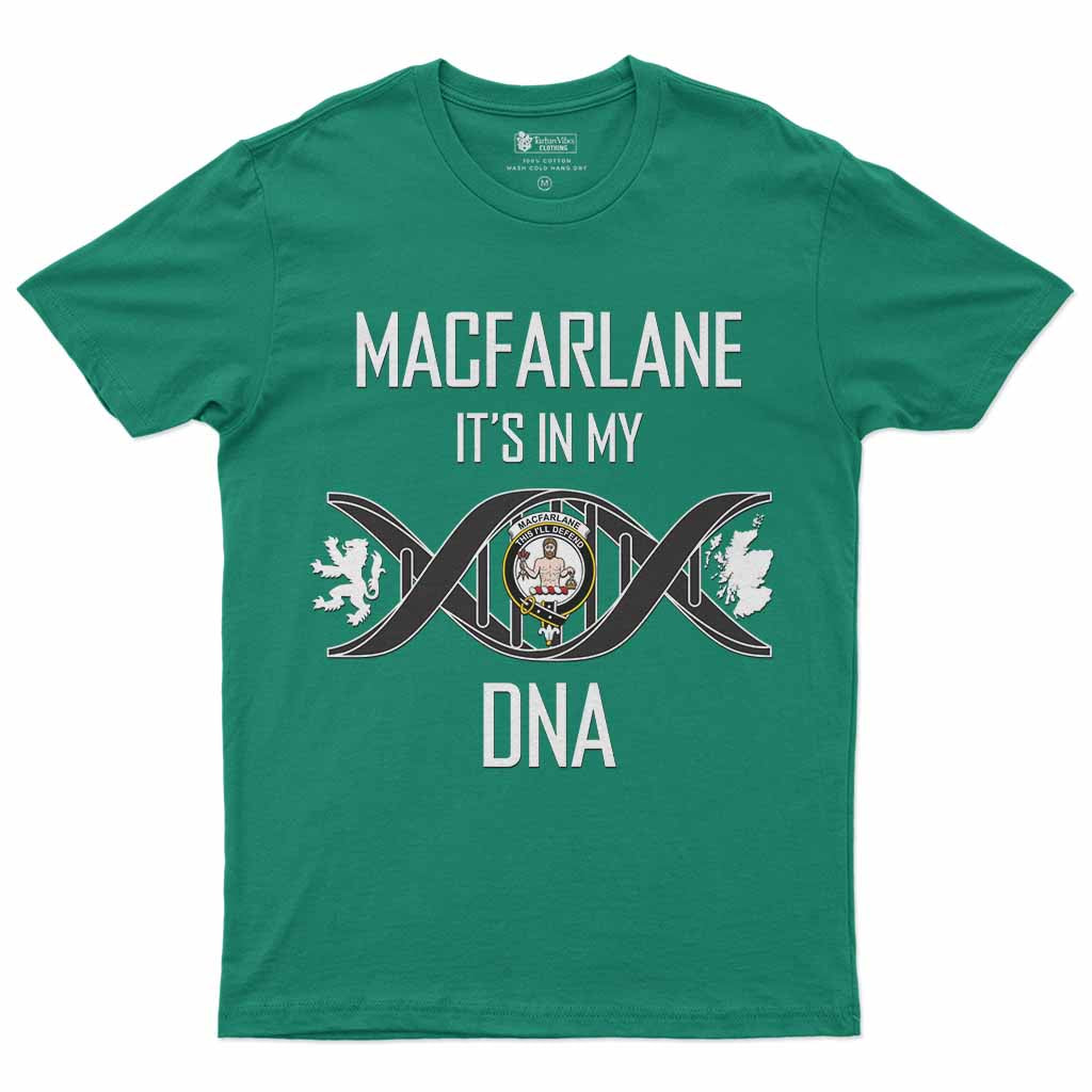 MacFarlane (McFarlane) Clan DNA Men's T-Shirt Irish Green - Tartan Vibes Clothing