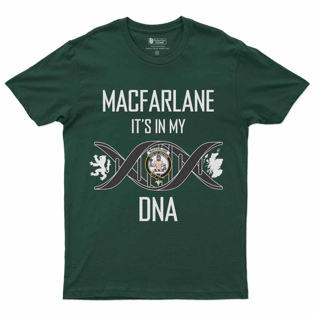 MacFarlane (McFarlane) Clan DNA Men's T-Shirt Forest Green - Tartan Vibes Clothing