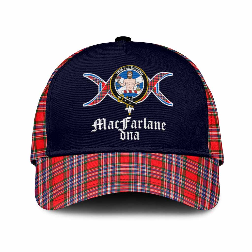 MacFarlane (McFarlane) Clan DNA Tartan Classic Cap Classic Cap Universal Fit - Tartan Vibes Clothing