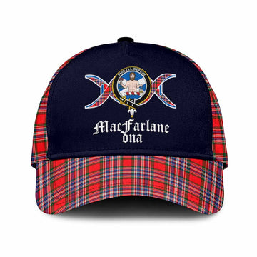 MacFarlane (McFarlane) Clan DNA Tartan Classic Cap Classic Cap Universal Fit - Tartan Vibes Clothing
