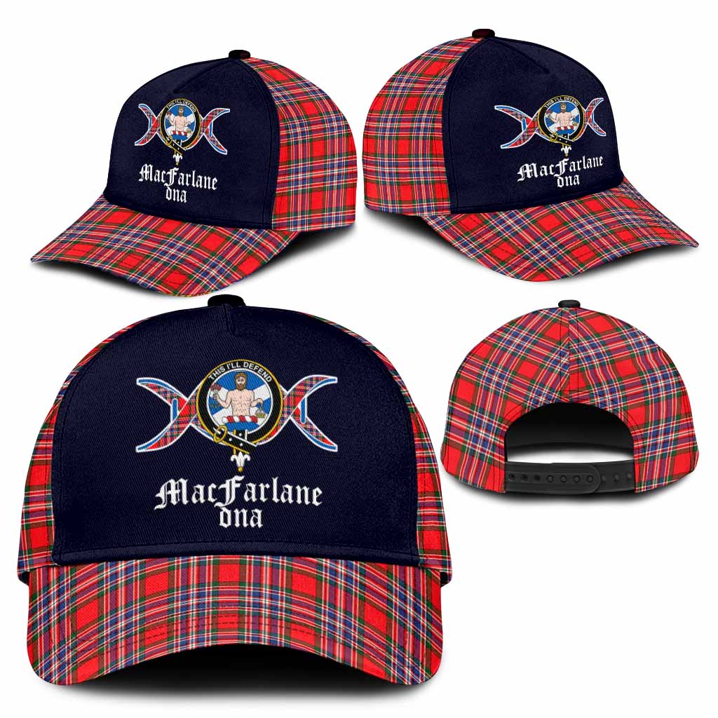 MacFarlane (McFarlane) Clan DNA Tartan Classic Cap - Tartan Vibes Clothing