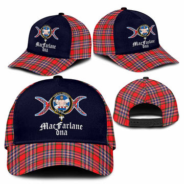 MacFarlane (McFarlane) Clan DNA Tartan Classic Cap - Tartan Vibes Clothing