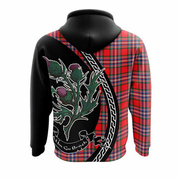 MacFarlane (McFarlane) Family Crest Tartan Hoodie Alba Thistle Inspired