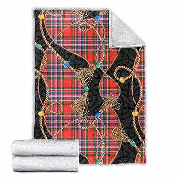 MacFarlane (McFarlane) Scottish Tartan Twisted Ropes Stylized Blanket