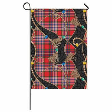 MacFarlane (McFarlane) Scottish Tartan Twisted Ropes Stylized Garden Flag