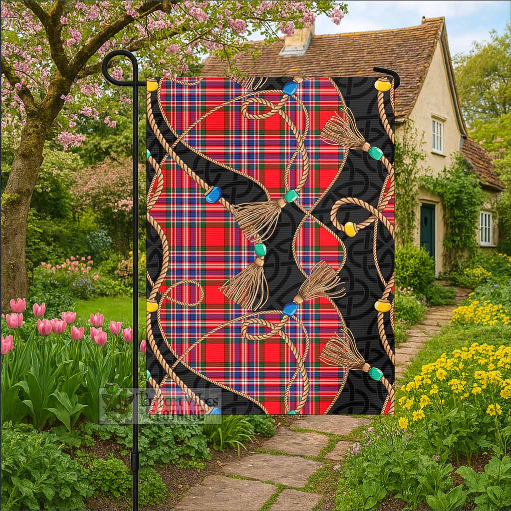 MacFarlane (McFarlane) Scottish Tartan Twisted Ropes Stylized Garden Flag - Tartan Vibes Clothing