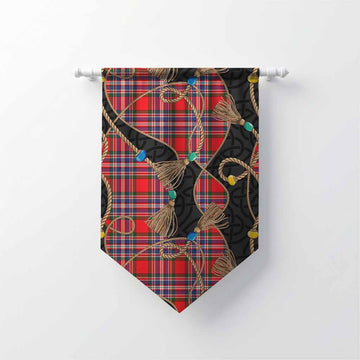 MacFarlane (McFarlane) Scottish Tartan Twisted Ropes Stylized Gonfalon