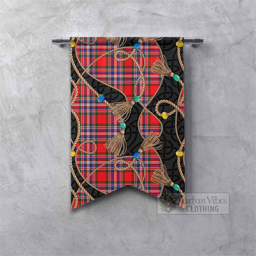 MacFarlane (McFarlane) Scottish Tartan Twisted Ropes Stylized Gonfalon