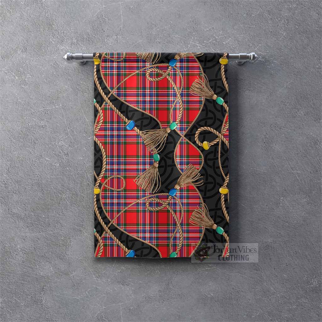 MacFarlane (McFarlane) Scottish Tartan Twisted Ropes Stylized Gonfalon Rectangle - Tartan Vibes Clothing