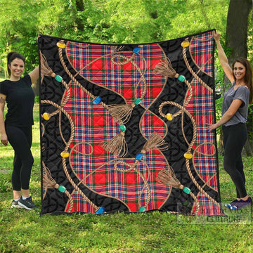 MacFarlane (McFarlane) Scottish Tartan Twisted Ropes Stylized Premium Quilt