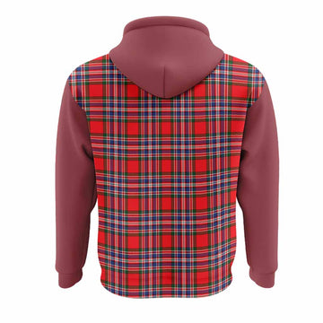 MacFarlane (McFarlane) Tartan Accent Hoodie with Family Crest