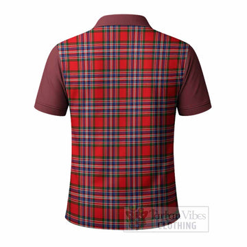 MacFarlane (McFarlane) Tartan Accent Polo Shirt with Family Crest
