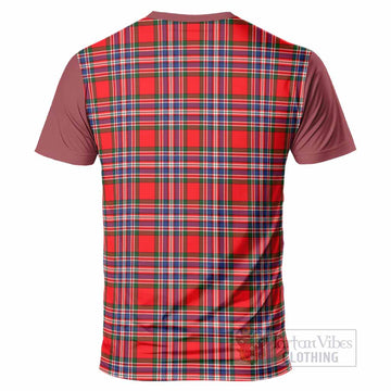 MacFarlane (McFarlane) Tartan Accent T-Shirt with Family Crest
