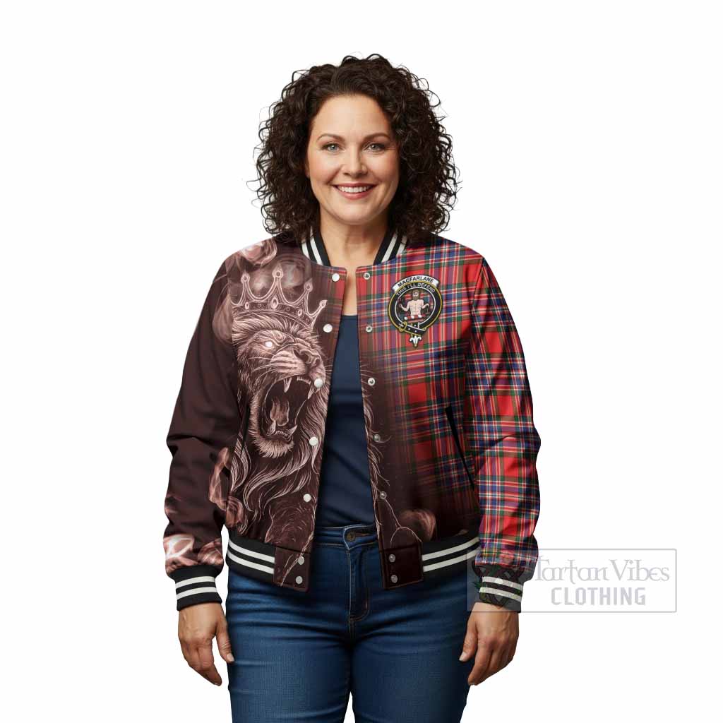 MacFarlane (McFarlane) Tartan Baseball Jacket Roaring Lion Heritage